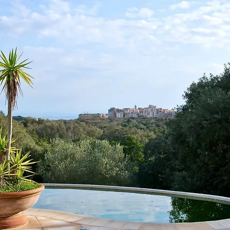 Vila A Macchia, Piscine Et Vue Sur