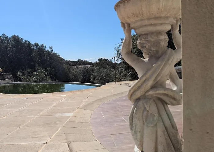 빌라 A Macchia, Piscine Et Vue Sur